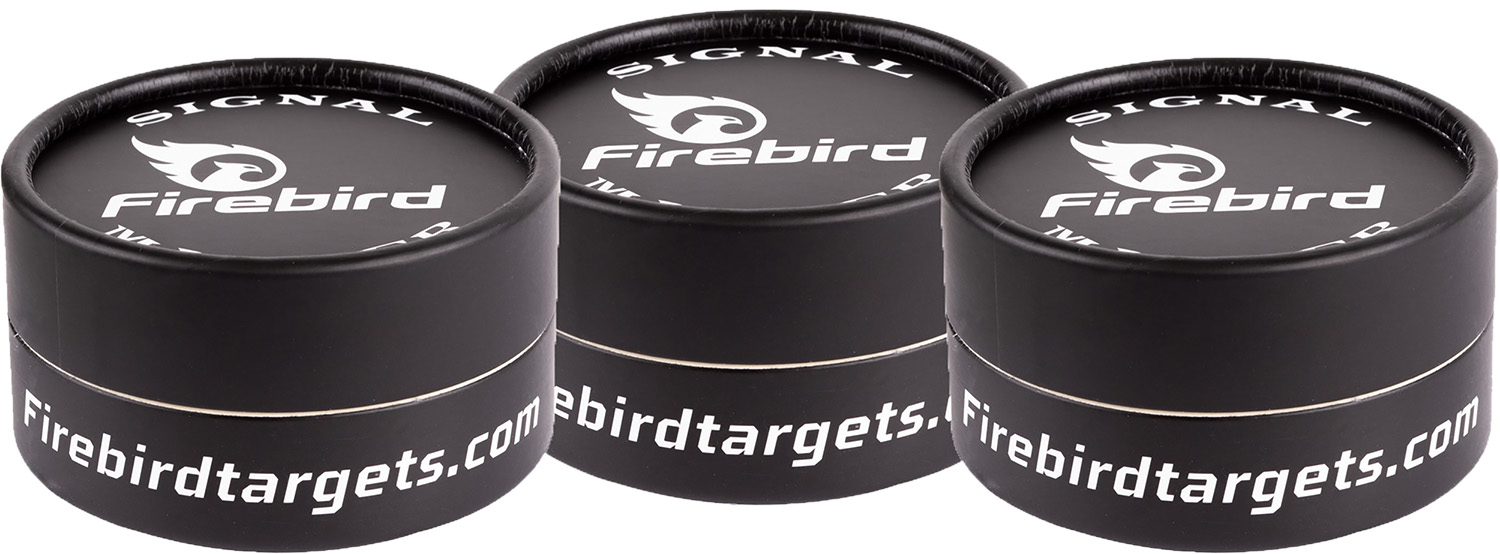 Firebird USA SMO Signal Marker  Moving Trajectory/Static Orange Universal Firearm 65mm 3 Pack