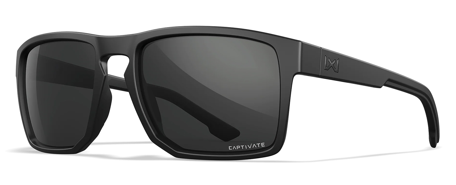 Wiley X AC6FND02 Founder  Gray Lens Polycarbonate Matte Black Frame