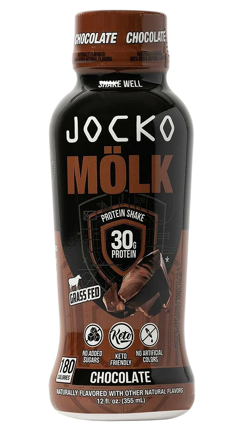 Jocko Fuel 29092 Chocolate Protein Shake 12oz 12Pack