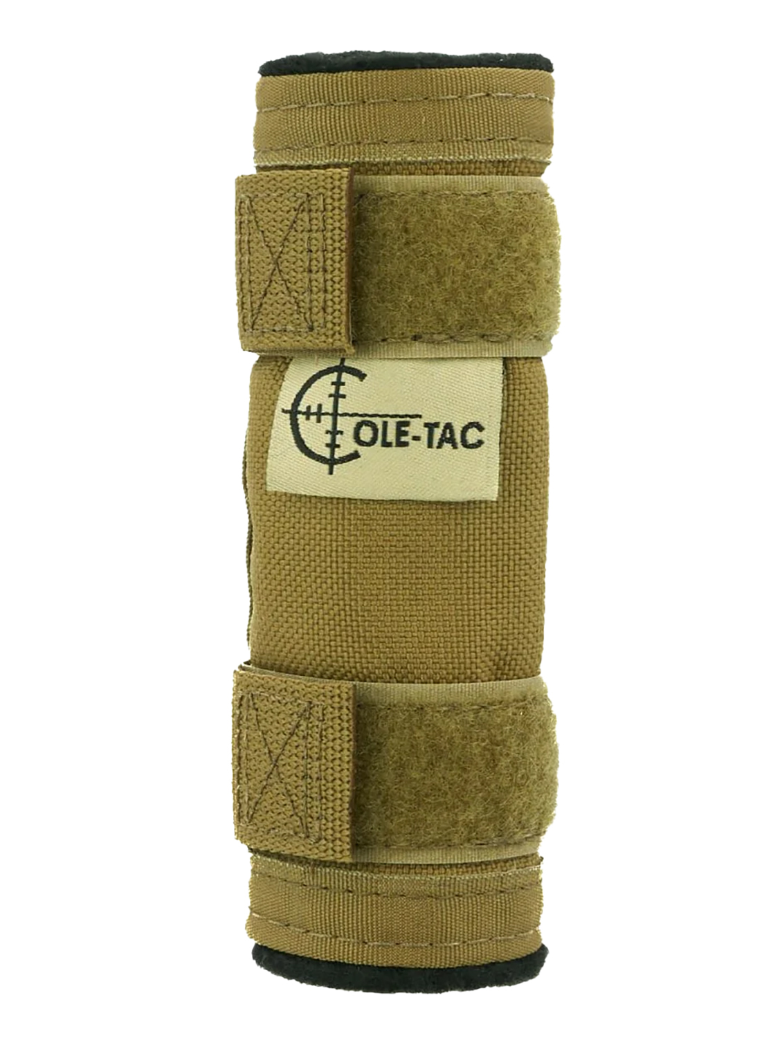 Cole-tac BPC102 Baby Python Suppressor Cover Fits 5" Long Cordura Nylon Coyote Brown