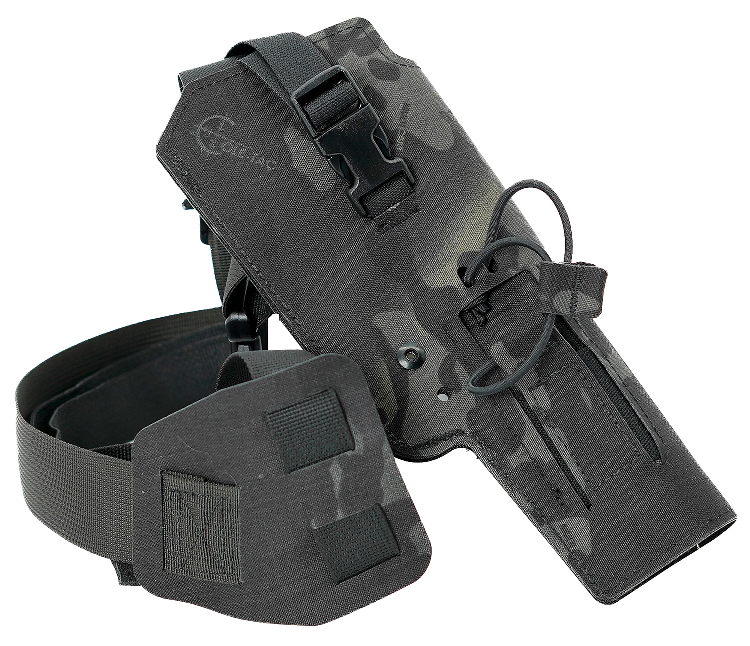 Cole-tac VW215 Varmint Wrangler Pistol Holder Multi-Cam Black Left Hand