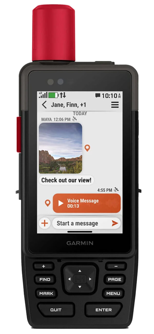 Garmin 0100292100 GPSMAP H1i Plus Dog Tracker/Maps/GPS 64GB Memory Black/Red Transflective, Color TFT Touchscreen