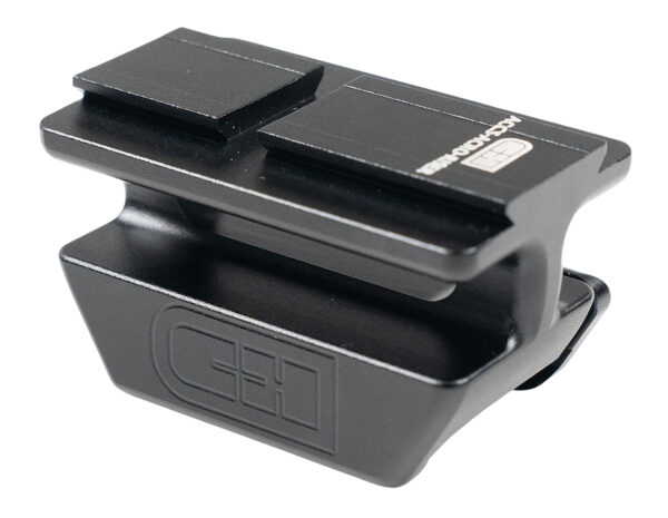 C&H Precision RISERACROXL   Picatinny Mount Black Steel Compatible w/ Aimpoint ACRO