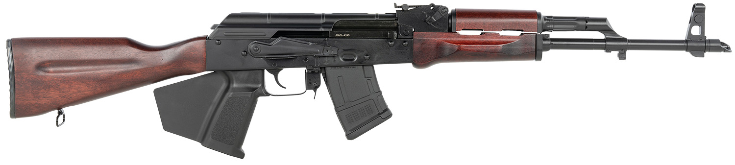 Dpms Panther Arms DP51655113650-CA Anvil *CA Compliant Sports South Exclusive 7.62x39mm 10+1 16" Black Nitride Barrel, Black Hardcoat Anodize Steel Receiver, Fixed Nutmeg Wood Furniture