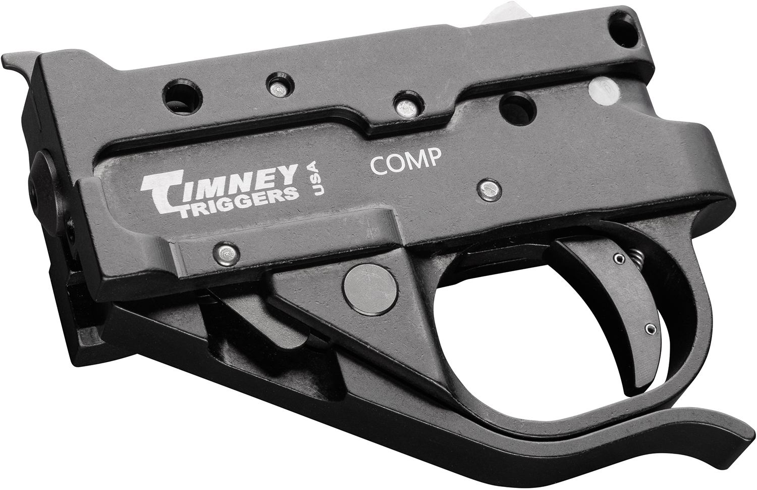 Timney Triggers 10221CCOMP Replacement Trigger  Compact Black/Black Drop-In Fits Ruger 10/22