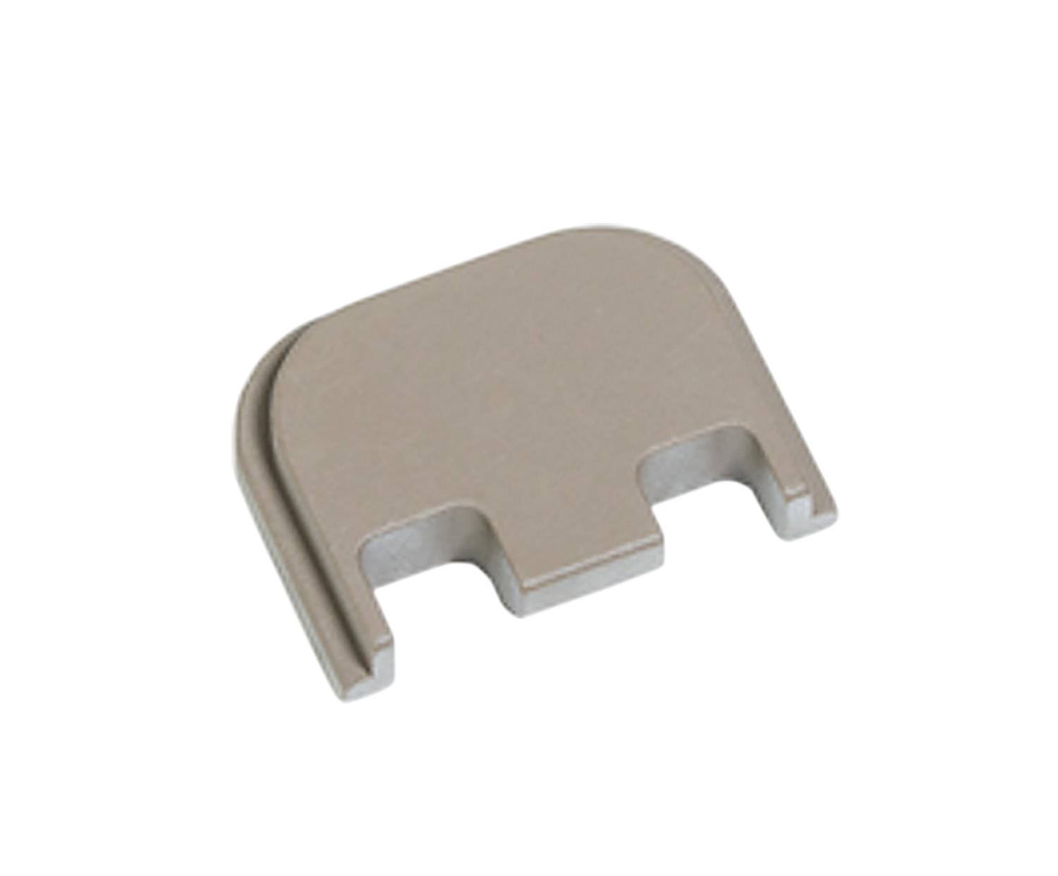 Timber Creek Outdoors GLSCPFDE Glock 17/19 Slide Cover Plate Flat Dark Earth Aluminum