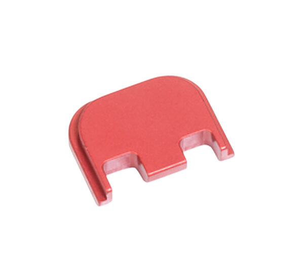 Timber Creek Outdoors GLSCPR Glock 17/19 Slide Cover Plate Red Aluminum