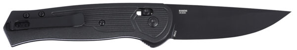 CRKT 7170K SERO  EDC 3.02" Folding Plain Black TiNi S35VN SS Blade, Black Textured GRN Handle