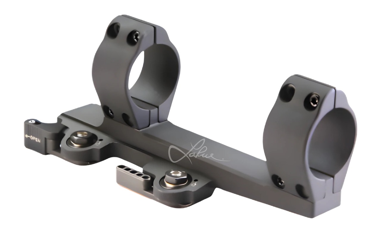Larue Tactical LT9151535034   Cantilever Black 34mm Tube 0 MOA