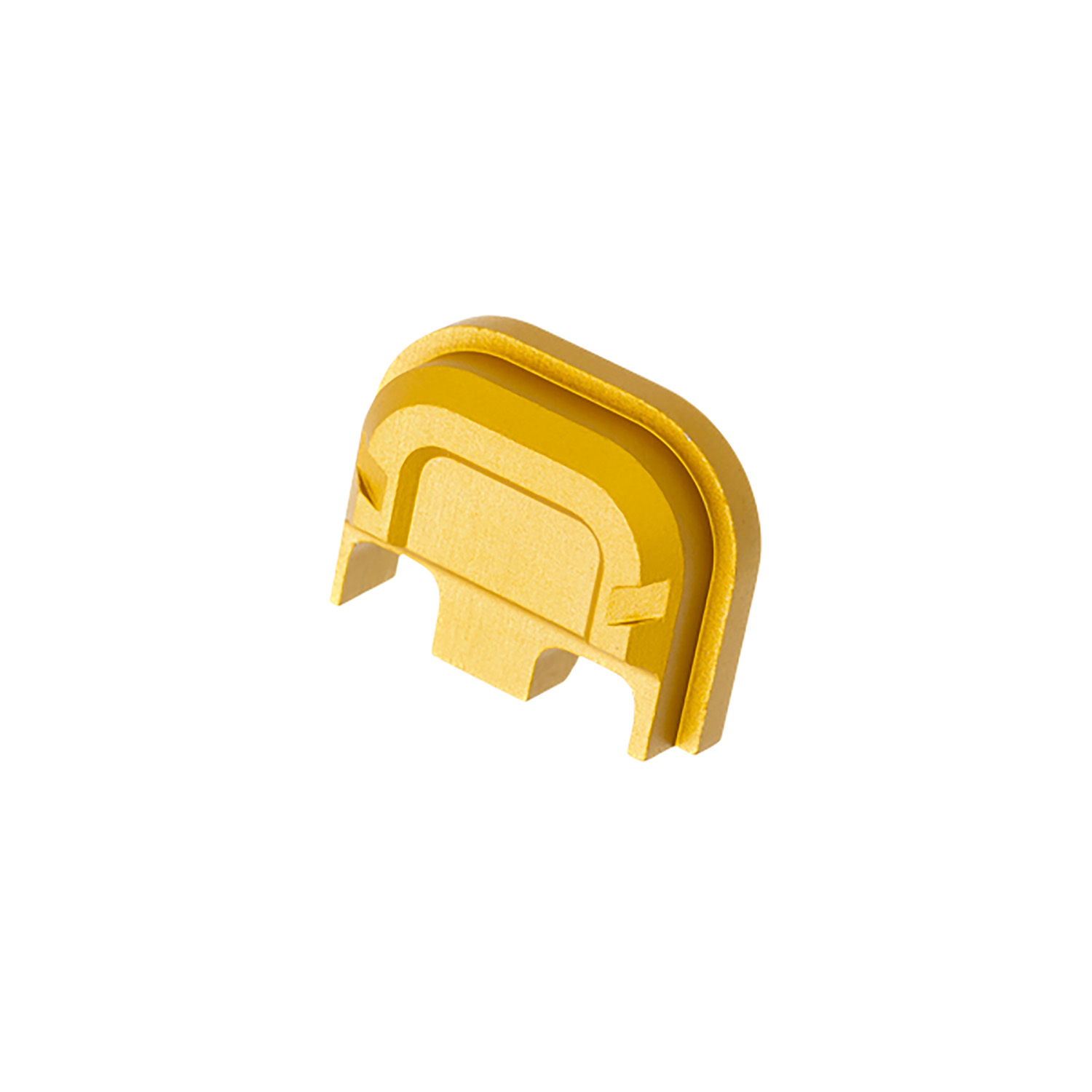 Tyrant CNC TDG5SPGLD Slide Cover Plate  Chevron Design Glock Gen5 Gold Aluminum