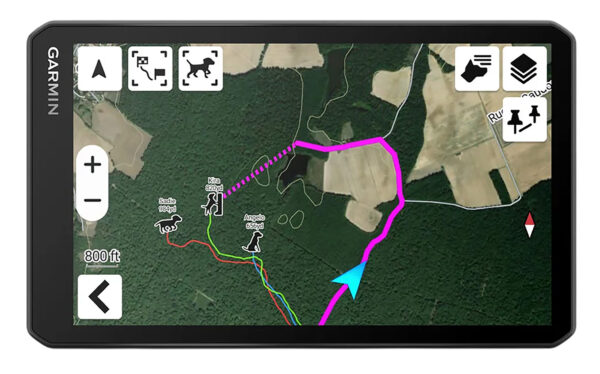 Garmin 0100467600 DriveTrack 72  Dog Tracker/Maps/GPS 16GB Memory Black Compatible w/ iPhone/Android
