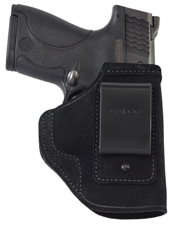 Galco STO212RB Stow-N-Go  IWB Black Steerhide Fits Kimber 1911 5" Right Hand