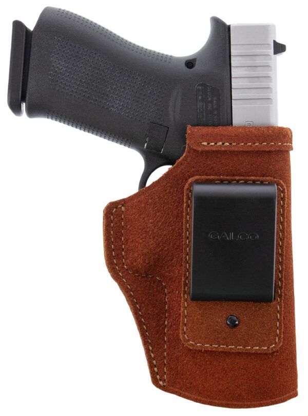 Galco STO834R Stow-N-Go  IWB Natural Steerhide Fits Glock 48 Right Hand