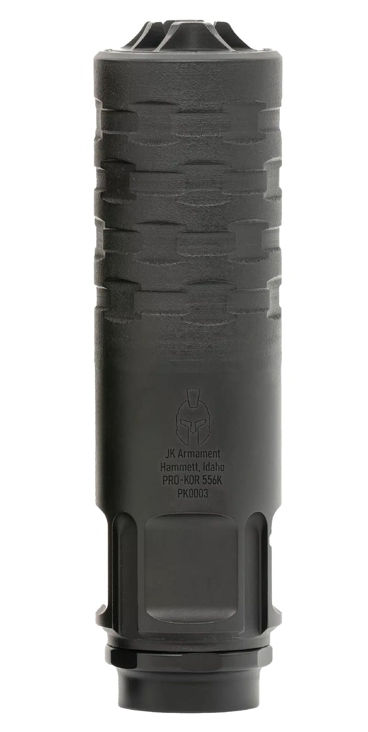 JK Armament PRO-KOR 556K 5.56mm Suppressor 1/2x28 Black