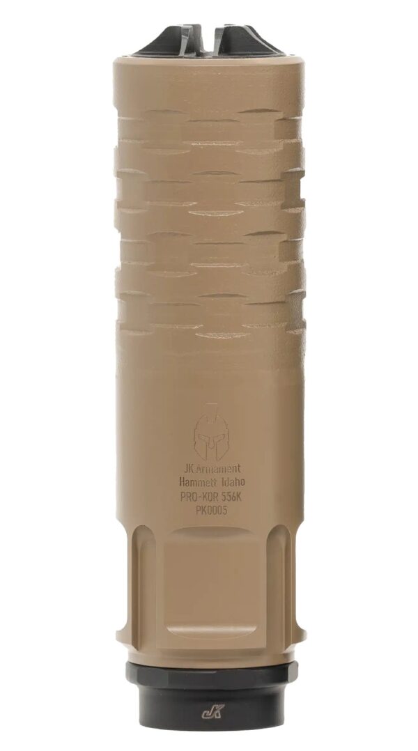 Jk Armament JK172PROKOR556KFDE PRO-KOR  5.56mm FDE Stainless Steel 1/2"x28