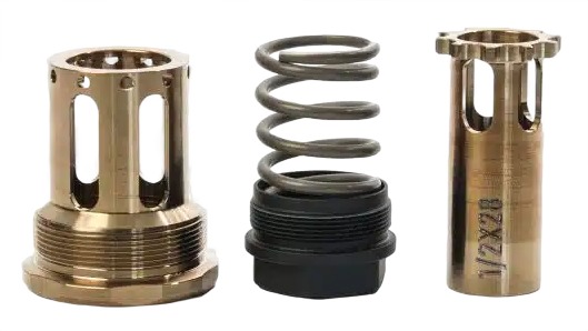JK Armament HUB Piston Mount .578"x28 for .45 Cal / 10mm – Aluminum & Stainless Steel