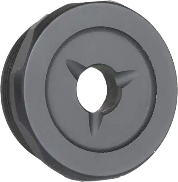 Jk Armament JK155LTEC30 LT Flash Reducer End Cap 30Cal Fits Aluminum Hard Anodized Black