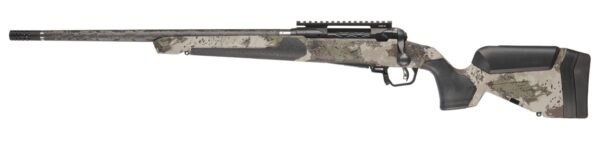 Savage Arms 32722 110 UltraLite Pro Full Size 308 Win 3+1 20" Carbon Fiber Barrel, Savage Woodland Camo Accufit V2 Synthetic Stock, Left Hand