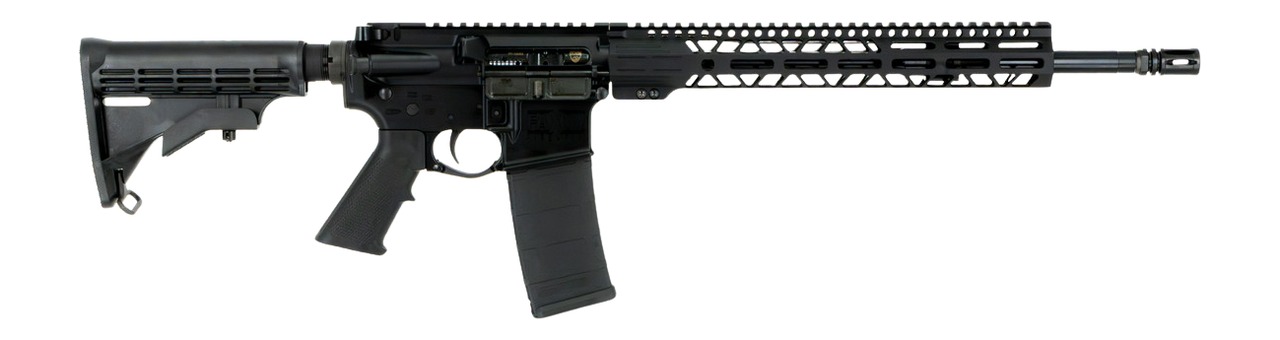 Faxon Firearms FXSPT55616SA13 Sport  5.56 NATO 30+1 16" Black Nitride SOCOM Threaded Barrel, Black Aluminum Receiverw/ Picatinny Rail, M-LOK Handguard, M4 Mil-Spec Black Polymer Stock, A2 Style Grip