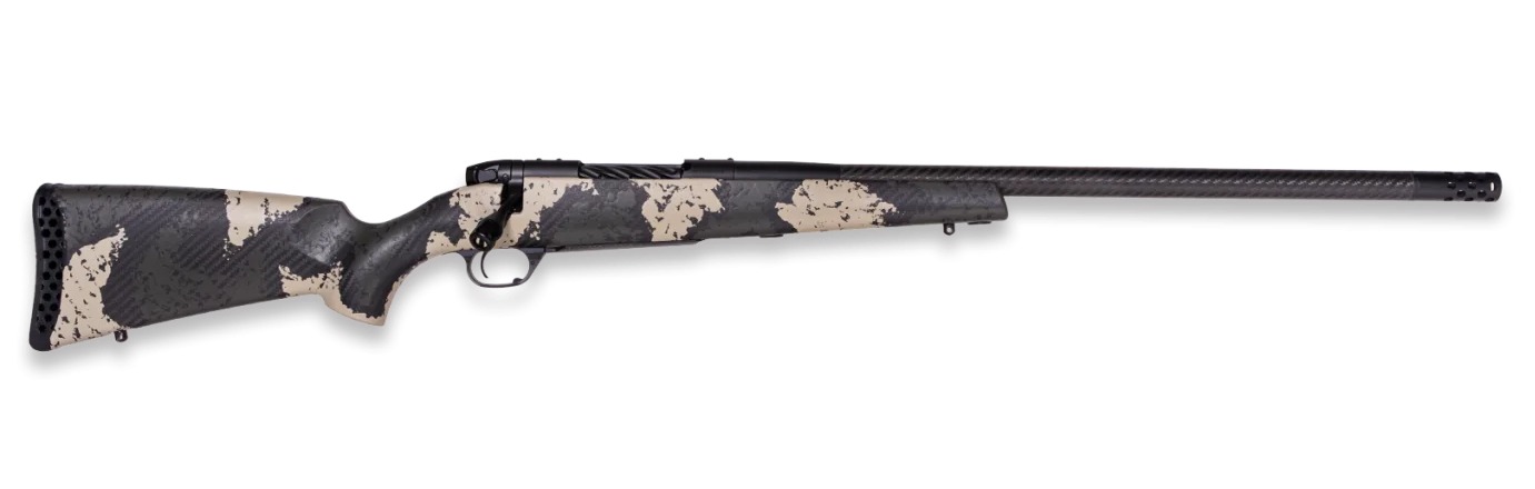 Weatherby Mark V Backcountry Guide 25 Creedmoor 3+1 22"+2" Fluted Threaded Carbon Fiber Barrel Bolt-Action Rifle
