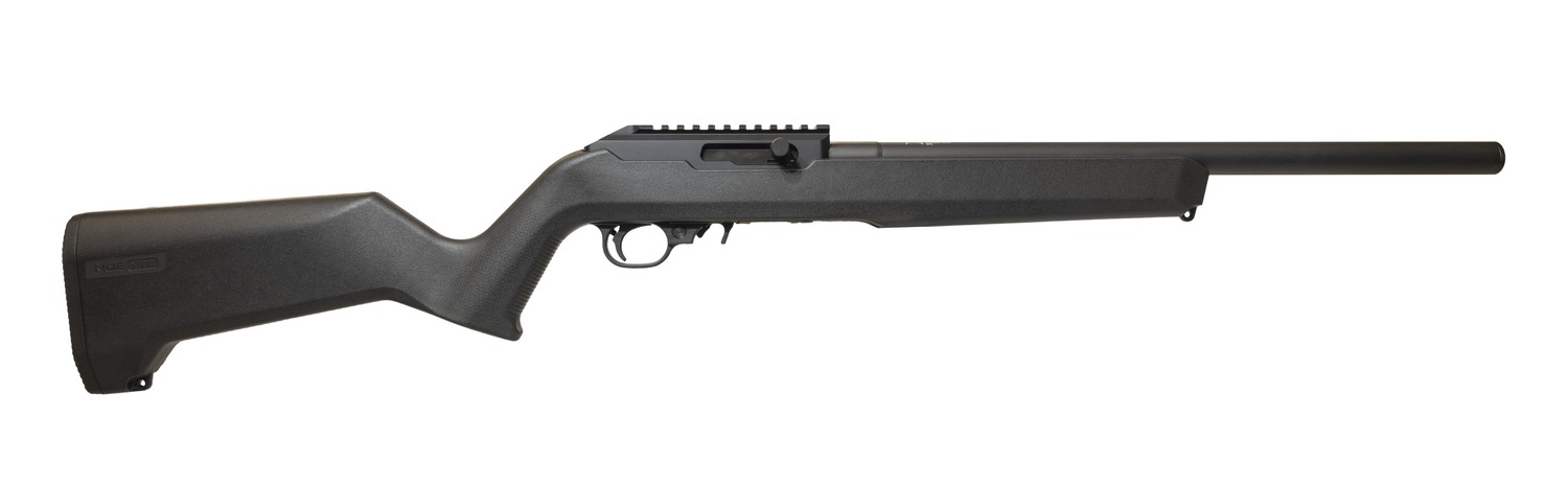 Franklin Armory 0290003BLK F22 V 22 LR 10+1 18" Black Integrated Suppressor Barrel, Black Hardcoat Anodize Aluminum Receiver w/Picatinny Rail, Black Magpul MOE X-22 Synthetic Stock, Ruger BX Trigger