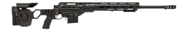 Cadex Inc CDXMCKRKN6524BR20I2B1N CDX-MC Kraken 6.5 Creedmoor 10+1 24" Black DLC Match Grade Threaded Barrel, Black DLC Receiver w/Picatinny Rail, M-LOK Handguard, Black Adjustable Folding Buttstock, B