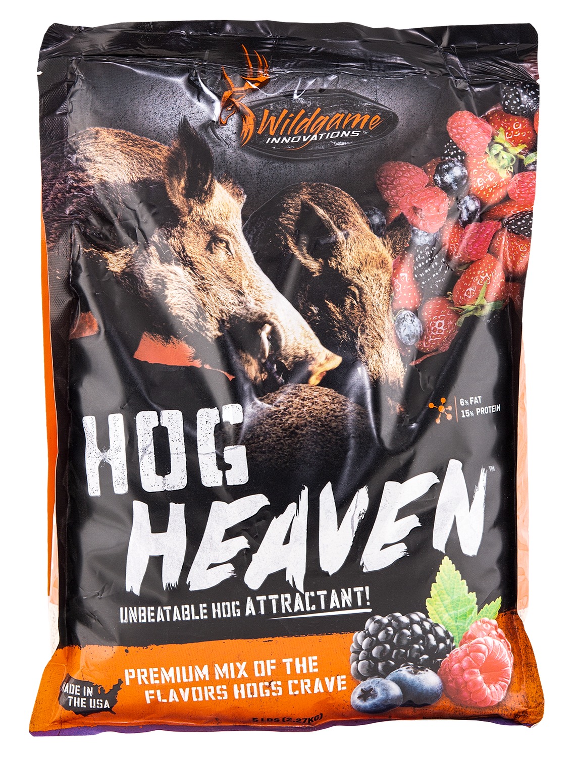 Wild Game Innovations Hog Heaven Attractant 5 lb (3-Bag Case)