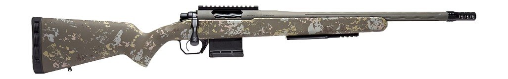 Horizon Firearms HRF-VA2-25CM-22R Vandal 2 25 Creedmoor 22" Mil-Spec OD Green Skip Dash Fluted/Threaded Barrel, Mil-Spec OD Green Receiver w/Picatinny Rail, Arca Rail Forend, Timberline Iota BKS Right