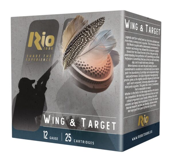 RIO WT3275    WING&TARGT 12G 2 3/1 1-1/8 7.5 25/10