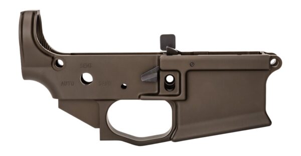 Griffin Armament MK2 Stripped Lower Receiver Aluminum Terra Brown Anodized