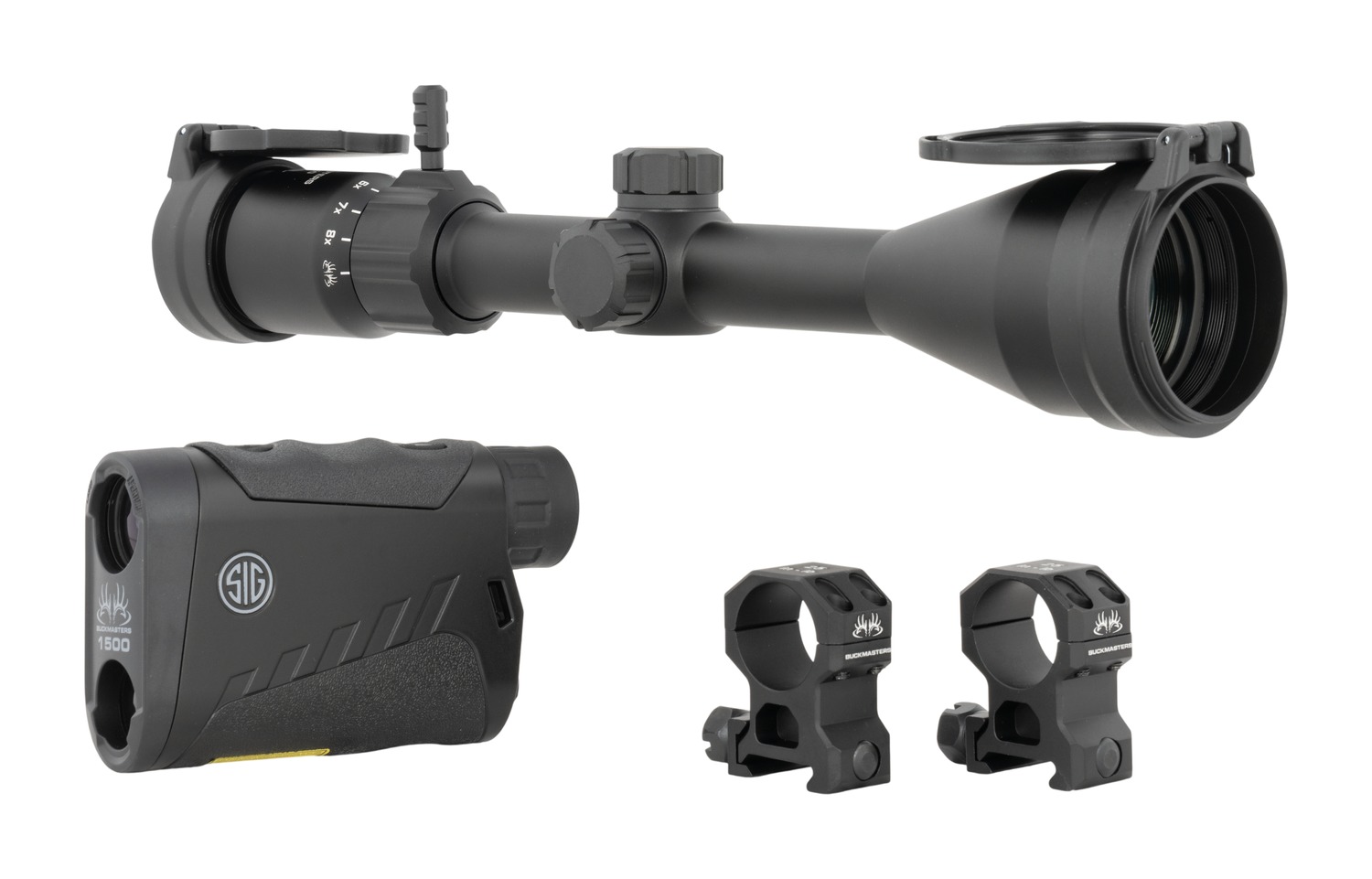 SIG SOK15BM08   BUCKMASTER 3-9X50  W/RF & RNG KIT