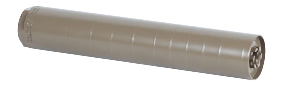 FPM Gunworks Wapiti WAP338TIFDE .338 Caliber Silencer 1.375x24 Titanium Flat Dark Earth