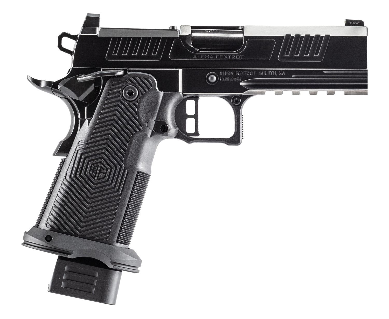 Alpha Foxtrot AA39X1CID-PDBK19 AF1911 Romulus 9mm Luger 4.25"