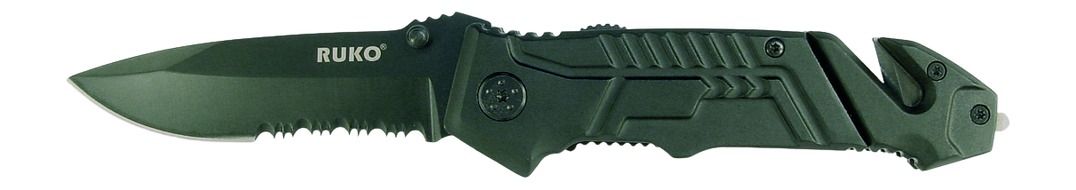 RUKO RUK0144S        440A 3-1/4"BLK RUBBER FOLDING