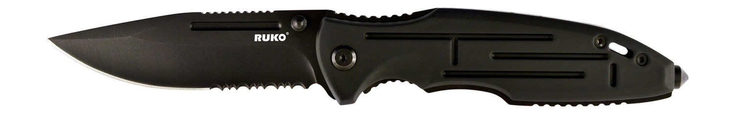 RUKO RUK0153      440A 3-1/2"BLK ANODIZED FOLDING