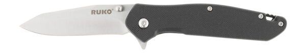 RUKO RUK0187BK    420A 3.25"TACT BLK GFR FOLDING