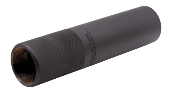 Fletcher Rifle Works PERM65TIBLK Permian 6.5mm 1.62" Black Titanium 1.375"x24