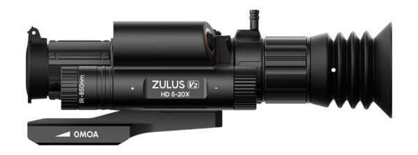 DNT ZHD520RV2 ZULUS HD 5-20X V2  D/N W/LSR RF