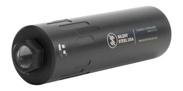 Raider Defense Compact Streamer 7.62x51mm Suppressor 1.375x24 Armor Black