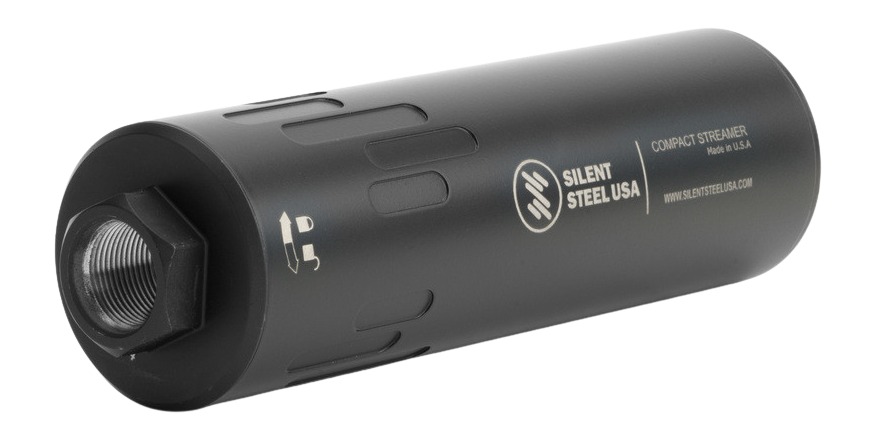 Raider Defense Compact Streamer 7.62x51mm Suppressor 1.375x24 Armor Black