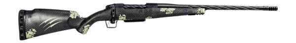 Fierce Firearms ROGSSX22CM22BF Twisted Rogue XP 22 Creedmoor 3+1 22" Black Cerakote Spiral Fluted Threaded Barrel, Stainless Steel Drilled & Tapped Receiver, Picatinny Rail Forend, LR Negative Comb Ca