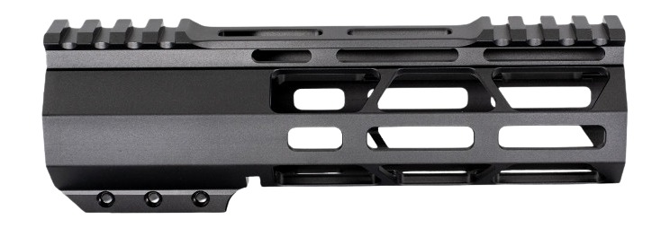 JE MACHINE PS-223MLK7JBLK 7" AR15 MLOK SLIM HGRD