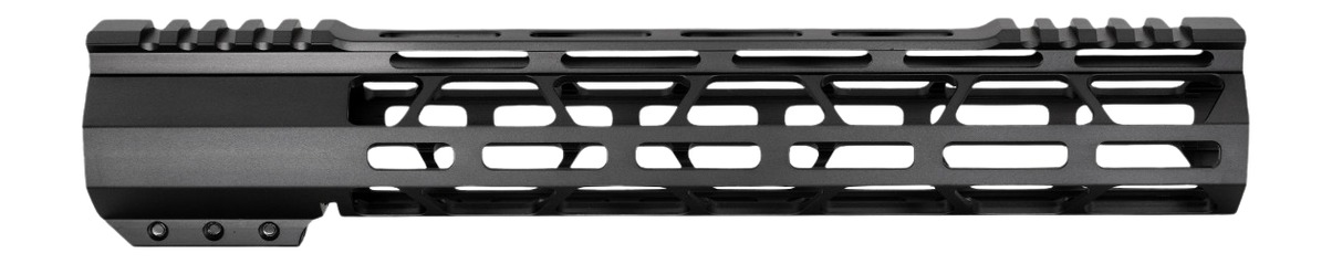 JE Machine PS-223MLK12JBLK 12" AR-15 M-LOK Slim Handguard