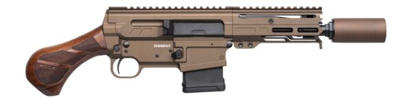 CMMG Dissent BR4 300 Blackout 6.5" Threaded Barrel Pistol – Midnight Bronze Cerakote