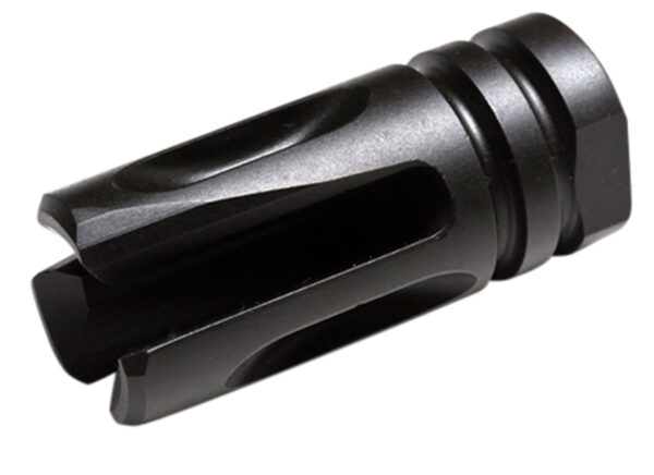 Wilson Combat TRATHG68 Accu-Tac Flash Hider Black Matte Melonite Steel with 5/8"-24 tpi Threads, 1.99" OAL &  .865" Diameter for 30 Cal AR-Platform