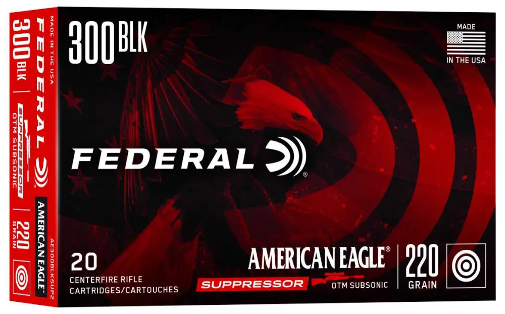 FEDERAL 300 BLK 220GR OTM 20 RD/BX 25 BX/CS