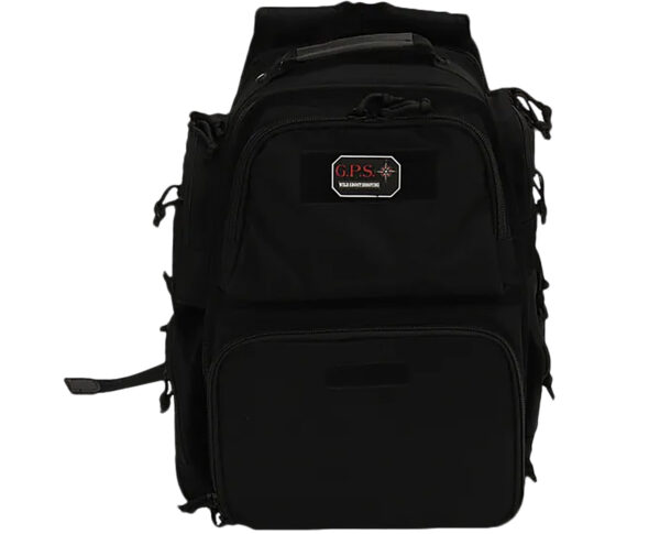 GPS Bags 1812BPB Executive  Black Holds 5 Handguns