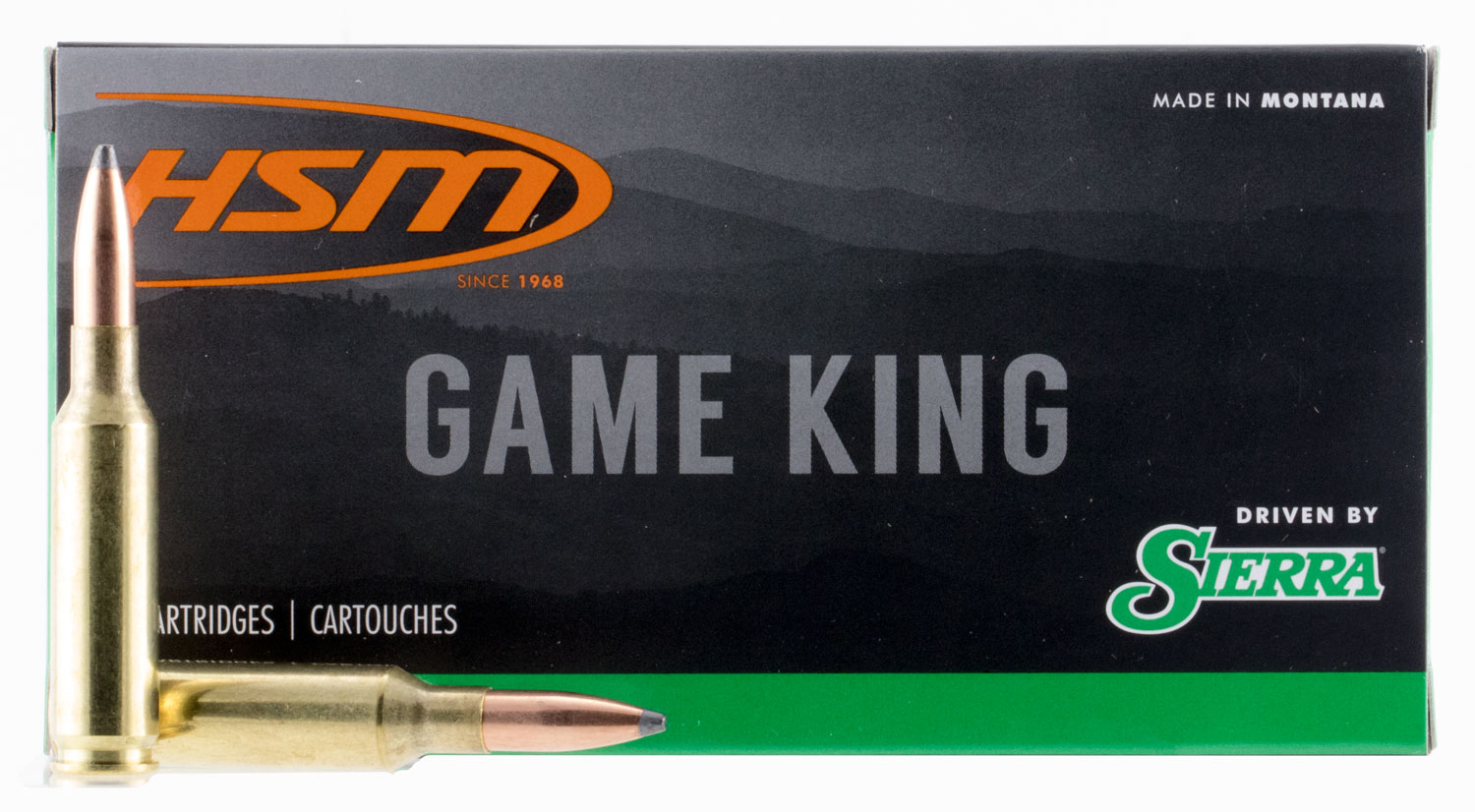 HSM 8MAUSER1N Game King 8mm Mauser 175 gr Pro Hunter 20 Per Box/ 20 Case
