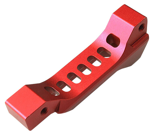 Strike Industries BTGFANGRED Fang Trigger Guard Red Aluminum For AR-Platform