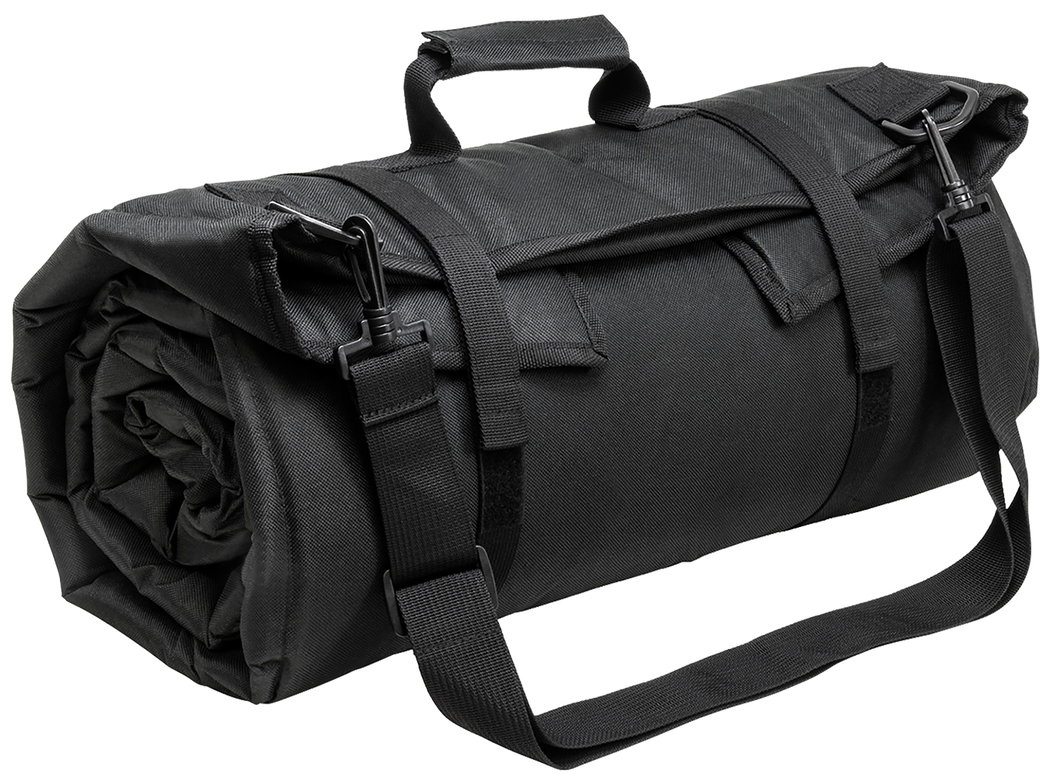 NcStar CVSHMR2957B Roll Up Shooting Mat  Black PVC 69"L x 35" H